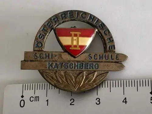 alter Emaillierter PIn - Ski & Sportschule Katschberg Katschberghöhe Österreich