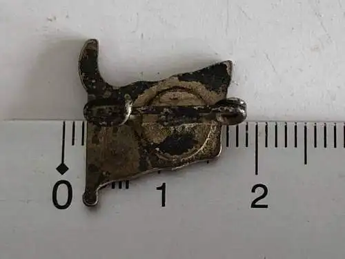 sehr alter Emaillierter PIn - Flagge Fahne Italien Anstecknadel