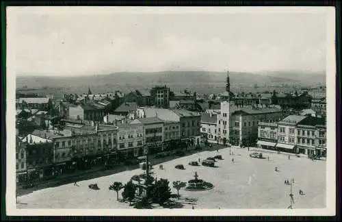 AK Schloss Kroměříž Zámek Kroměříž Kremsier Mähren - Großer Platz 1943 Feldpost