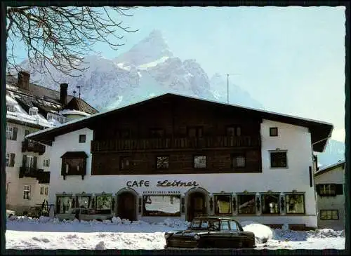 AK - Café Leitner in Ehrwald Tirol gute Küche Burger Käsespätzle Kaiserschmarrn