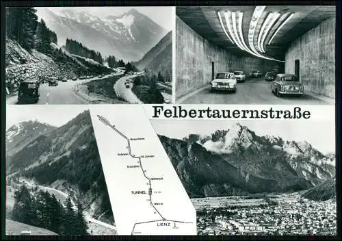 Foto AK - Felbertauernstraße hochalpine Passstraße Österreich Felbertauerntunnel