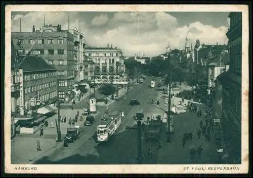 3x AK -  Hamburg St. Pauli Reeperbahn bei Nacht - und andere
