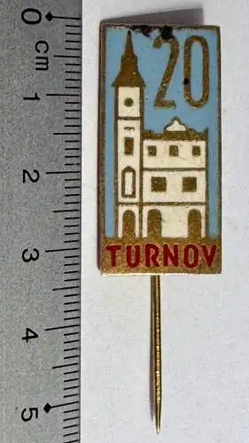 Turnov Turnau Reichenberg Tschechien -  Abzeichen Pin an Nadel