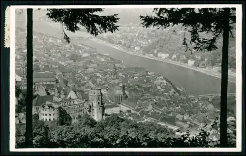 7x alte Foto AK - Heidelberg diverse Ansichten - Ansichtskarte Postkarte ab 1930