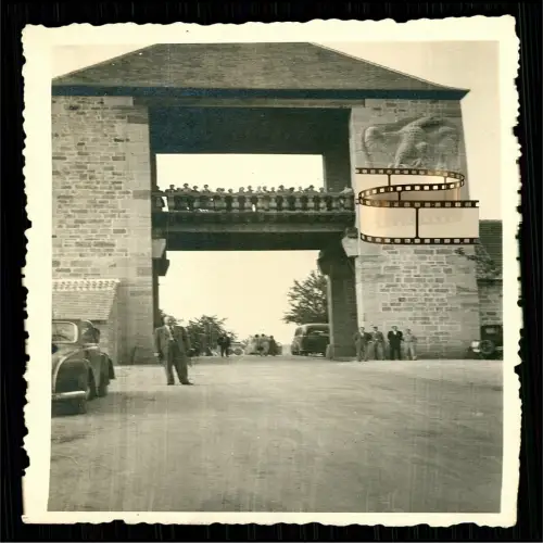 8x Foto Deutsche Weintor Schweigen Rechtenbach - Pfalz Weinstr. 1936 eingeweiht