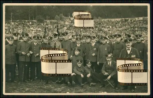 Foto AK - Wuppertal Barmen - Treffen Veteranen des Ersten Weltkriegs 1. WK