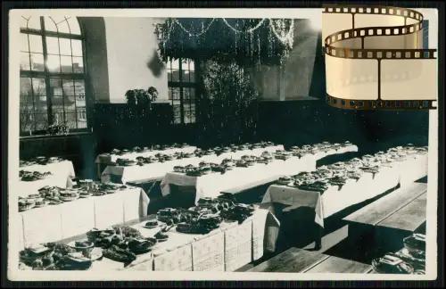 Foto AK Schoefer HB  Soldaten Kriegsweihnachten Weihnachtsfeier - Kaserne Bremen