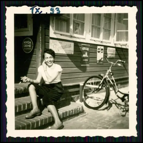 23x Foto - Reise zur Nordsee-Insel Sylt - diverse Aufnahmen 1952 - wie es war