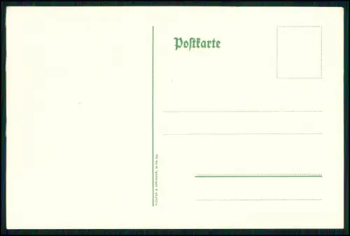 AK Karte - Einladung zu einer Jagd - die in den 1930er Jahren ausgestellt wurde