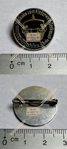 Pin Nadel alt Button Kabinen Seilbahn zum Niederwald Denkmal Rüdesheim am Rhei