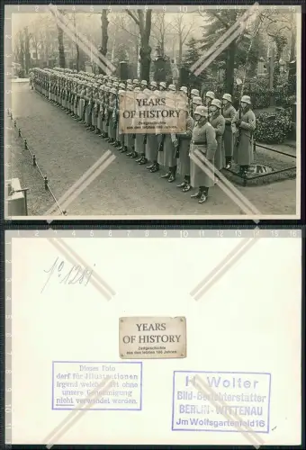 Orig. Pressefoto Wolter 18x12 Adolf von Oven Begräbnis Wachtruppe Berlin 1937 