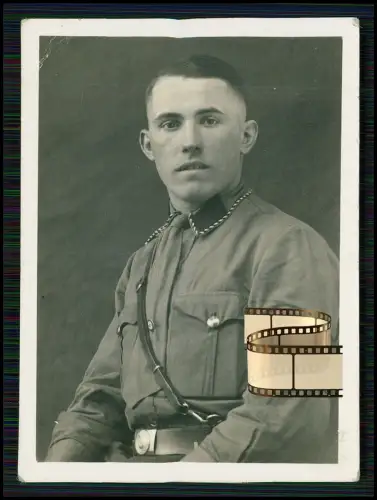 Foto 7x5 cm - Portrait Soldat