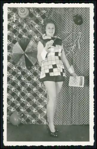 AK - junge Dame Minirock 1965 - Foto Spannagel Rauenberg Rotenberg Malschenberg