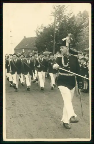 Foto AK - Grefrath Krefeld - Kirmes Festumzug Schützenfest - Atelier F. Rennett