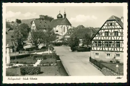 2x Foto AK - Heiligenstadt Fränkische Schweiz - Kirche und  Schloss Greifenstein