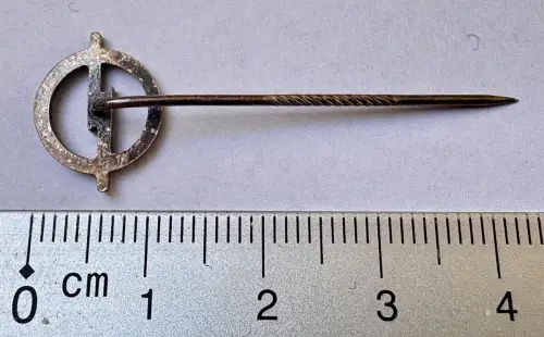 alte Auto Fahrzeug Opel Anstecknadel - 4,5 cm - Blitz-Symbol