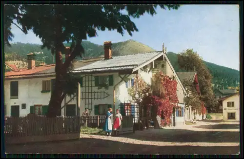 8x alte AK - Oberammergauer Passionsspiele - der Ort und die Schauspieler