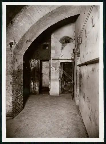 4x Foto 18x13cm 1.WK - Fort de Vaux - französische Festung Bunker - Nähe Verdun