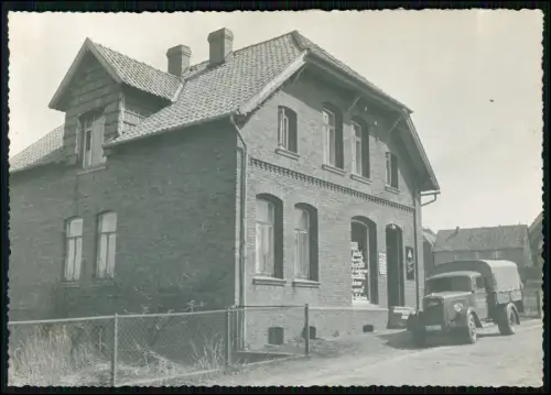Foto 18x13cm - Bückeberg Bückeburg Niedersachsen - Geschäft Werbung LKW um 1940