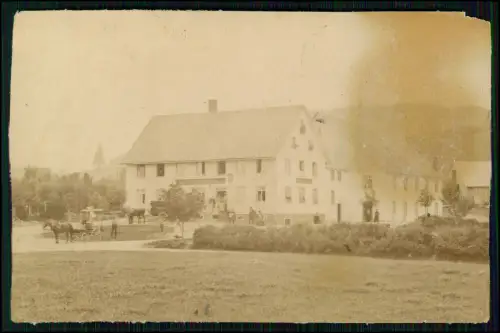 Foto 15x10 Breitnau im Schwarzwald - Gasthaus zum Löwen - Phot. B. Bartmann 1895