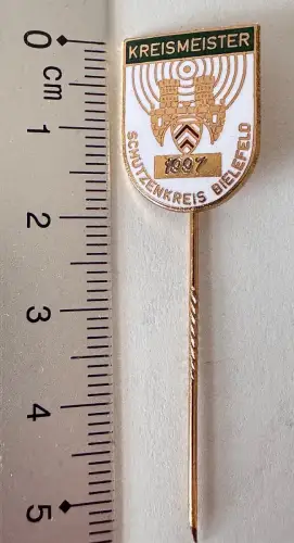 Nadel - Kreismeister Schützenkreis Bielefeld 1997 WSB DSB - Bielefelder Wappen