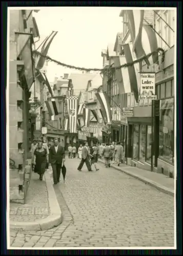 10x Foto - Marburg an der Lahn - Turnertreffen 1952 - Diverse Ansichten