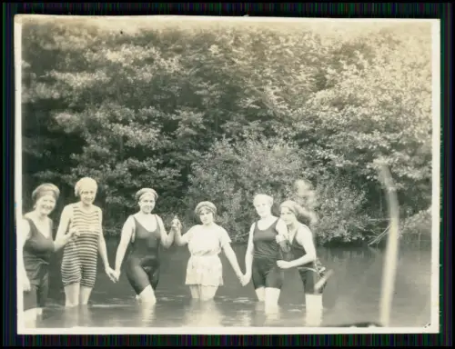 10x Foto - junge Damen Mädchen Zöpfe - Eifel Mosel Reise - 1925-30