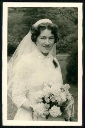 5x alte Foto AK - Hochzeit Brautpaar - in Bonn am Rhein - um 1950
