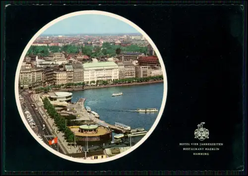 6x alte Ansichtskarten und Foto - Hamburg - Diverse Ansichten Hafen und andere