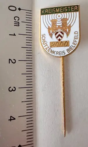 Nadel - Kreismeister Schützenkreis Bielefeld 2000 WSB DSB - Bielefelder Wappen