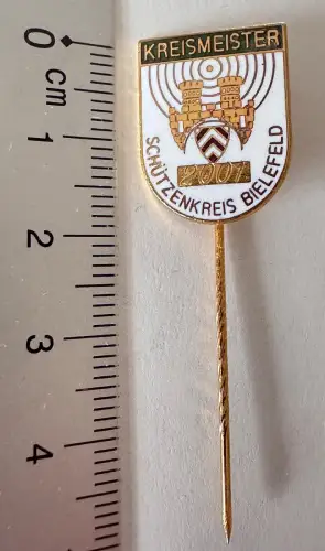 Nadel - Kreismeister Schützenkreis Bielefeld 2001 WSB DSB - Bielefelder Wappen