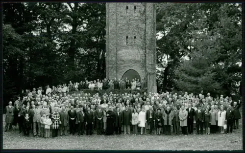 Foto 24x15cm - Marktheidenfeld am Main - Division Treffen 1973 - Foto am Denkmal