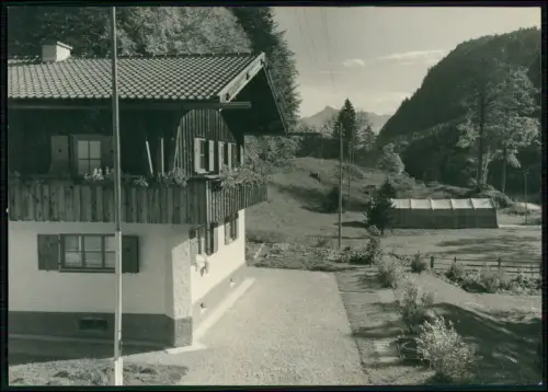 3x Foto 22x16cm - Pension und Blick - auf Alatsee Bergsee in Nähe von Füssen