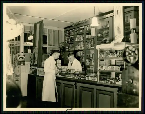 4x Foto 18x13cm Soltau NI - Drogerie Heise o. Schröder 1935 - Walsroder Str. 21