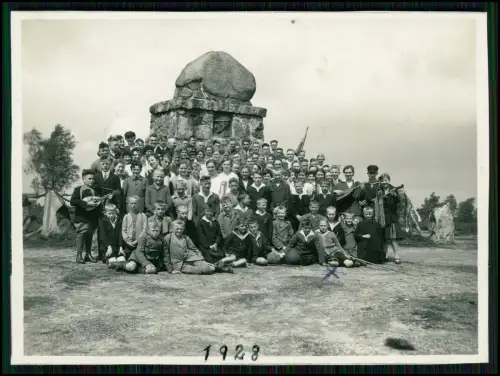 Foto - Müden Örtze - Faßberg - Lüneburger Heide - Hermann Löns Denkmal 1928