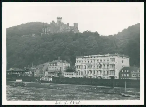 4x Foto 18x13cm - Koblenz am Rhein - Schloss Stolzenfels Ansichten - 1935