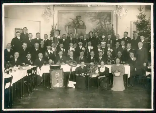 Foto 18x13cm - Gasthof in Dortmund - Feierlichkeit zu Ehren von Richard ? - 1939