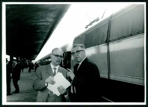 4x Foto 18x13cm - Bahnhof München Ost Haidhausen - Deutsche Bahn um 1960