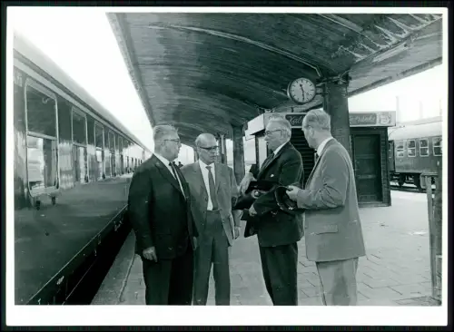 4x Foto 18x13cm - Bahnhof München Ost Haidhausen - Deutsche Bahn um 1960