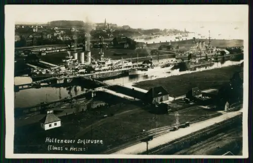 Holtenau Kiel Holtenauer Schleusen Kriegsschiffe Elsass und Hessen Linienschiffe