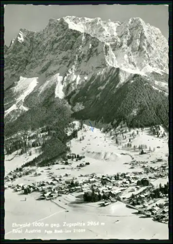4x Foto AK - Ehrwald Tirol Österreich Bezirk Reutte am der Zugspitze - Ansichten