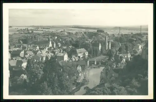 Echt Foto AK - Hadamar Limburg-Weilburg - Blick auf Lahn Häuser Kirche