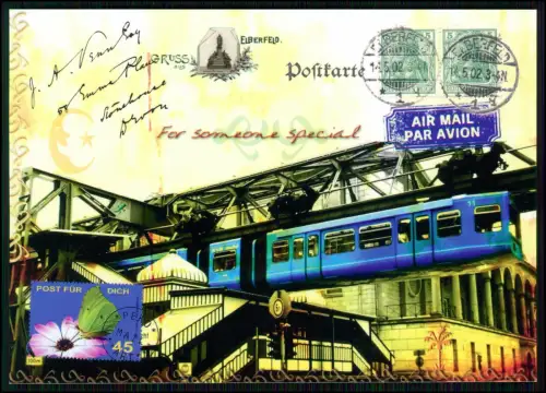 4x Postkarte - Wuppertaler Schwebebahn - Vohwinkel Elberfeld Barmen Oberbarmen