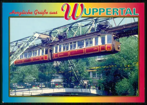 4x Postkarte - Wuppertaler Schwebebahn - Vohwinkel Elberfeld Barmen Oberbarmen