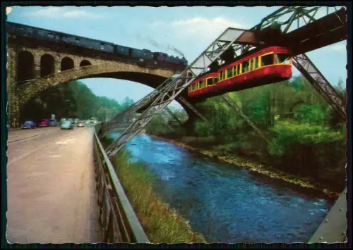 4x Postkarte - Wuppertaler Schwebebahn - Vohwinkel Elberfeld Barmen Oberbarmen