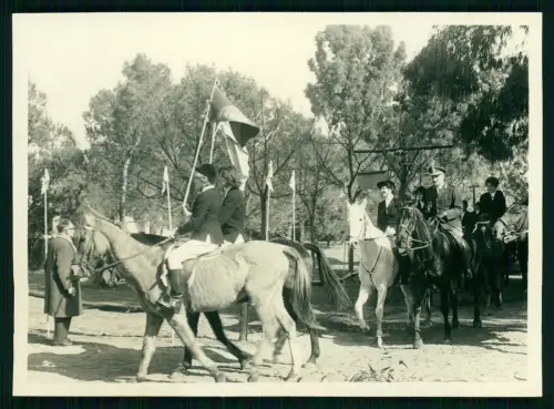 14x Foto Deutsches Exil Ansiedler Südamerika - Reiter Pferde Fuchsjagd 1950/60er