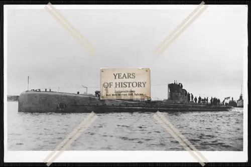 Foto Unterseeboot U-Boot U 99 Januar 1917 bei der AG Weser in Bremen  II. U-Flo