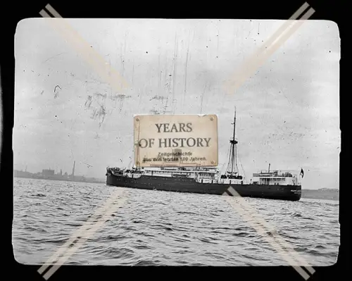 Orig. Negativ Schiff Boot Transporter Transportschiff 2. WK 1936-41  