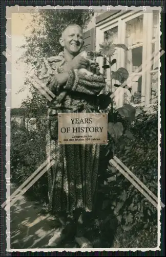 Foto 11x Kinder mit Spielzeug Dreirad auch mit Tiere und Pferd 1930-40