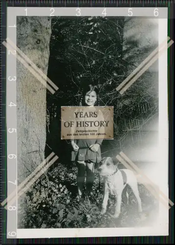 Foto 11x Kinder mit Spielzeug Dreirad auch mit Tiere und Pferd 1930-40